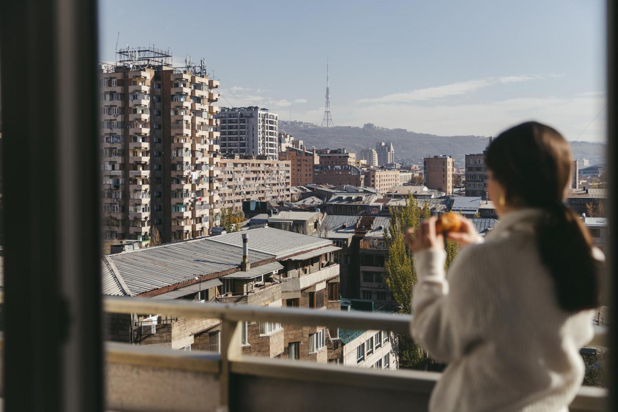 Saryan Retreat Balcony Bliss Self-Checkin Keygo 36 Apartment Yerevan Exterior photo